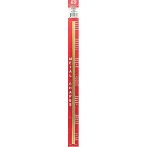 K&S 9861 Round Brass Rod, 1mm OD x 300mm Long, 5 Pieces, Made in The USA