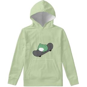 سترة بقلنسوة للفتيات والأولاد والشباب للجنسين، بلوفر بقلنسوة نشط، سترة بقلنسوة فضفاضة مناسبة للأعمار من 6 إلى 16 عامًا in Kuwait