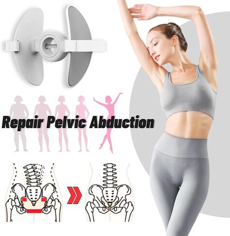 مدرب الفخذ الرئيسي لتمارين كيجل، مدرب قاع الحوض، جهاز محمول لتمارين شد الفخذ الداخلي ∠25 درجة للمنزل/المكتب، مدرب الساق لإعادة تأهيل ما بعد الولادة in Kuwait