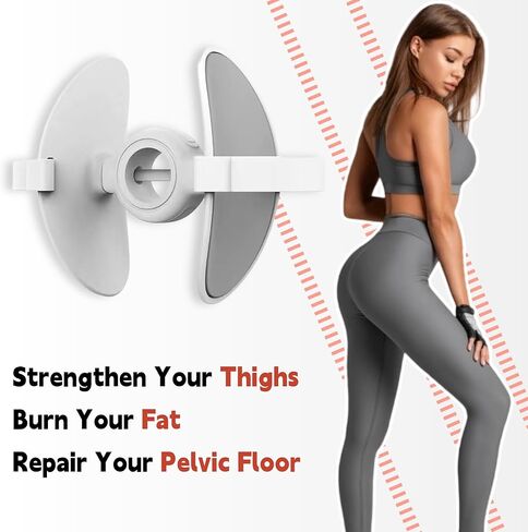 مدرب الفخذ الرئيسي لتمارين كيجل، مدرب قاع الحوض، جهاز محمول لتمارين شد الفخذ الداخلي ∠25 درجة للمنزل/المكتب، مدرب الساق لإعادة تأهيل ما بعد الولادة in Kuwait