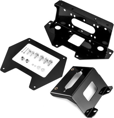 WeiSen Winch Mounting Bracket Plate Kit Compatible with Polaris RZR PRO XP 2 4 2020 2021 2022 2023 2024 in Saudi Arabia