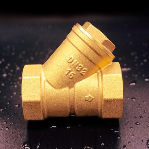 Brass Strainer 1" BSPP Female Thread Y Shaped Brass Strainer Filter Valve Connector for Working Environment of Water, Gas and Oil (DN25) in Saudi Arabia