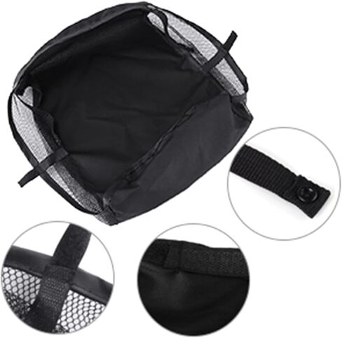Ejoyous Universal Stroller Storage Basket, Under Stroller Organizer Bag Pram Under Basket, Shopping Basket Pram Pushchair Bag Bottom for Storing Baby Product, 11.8 x 11.8 x 3.9 Inch in Saudi Arabia