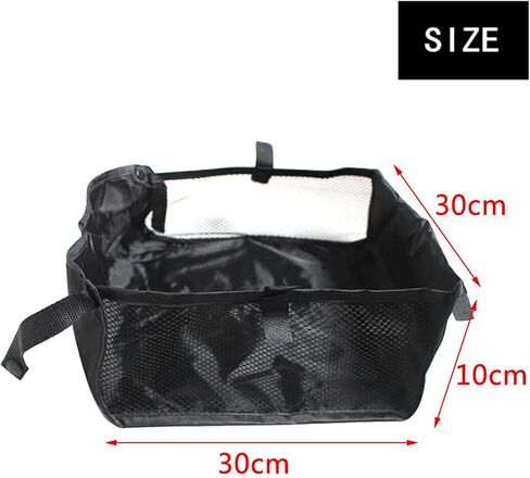Ejoyous Universal Stroller Storage Basket, Under Stroller Organizer Bag Pram Under Basket, Shopping Basket Pram Pushchair Bag Bottom for Storing Baby Product, 11.8 x 11.8 x 3.9 Inch in Saudi Arabia
