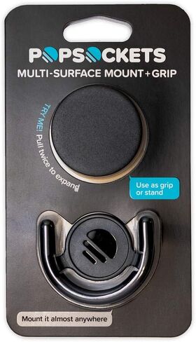 PopSockets: Collapsible Grip & Stand for Phones and Tablets - Blue Nebula & Mount in Saudi Arabia