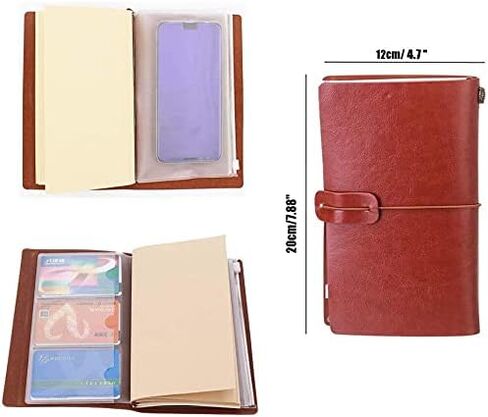 Grandma to Granddaughter Leather Journal - Laugh - Love - Live 7.88"x4.7"Writing Notebook - Embossed Vintage Refillable Writing Journal for Christmas,Birthdays in Saudi Arabia
