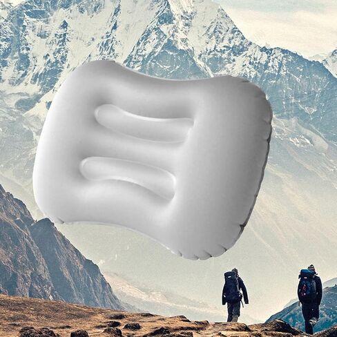 Baiao Inflatable Travel Pillow, Inflatable Pillow for Camping, Ultralight Backpacking Pillow for Sleeping, Blow Up Air Pillows for Home, Travel, Hiking, Office and Outdoor(Peacock Blue) in Saudi Arabia