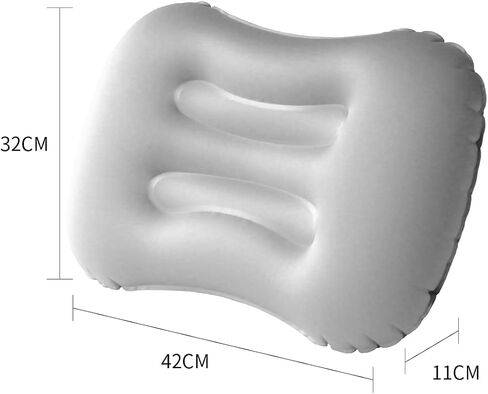 Baiao Inflatable Travel Pillow, Inflatable Pillow for Camping, Ultralight Backpacking Pillow for Sleeping, Blow Up Air Pillows for Home, Travel, Hiking, Office and Outdoor(Peacock Blue) in Saudi Arabia
