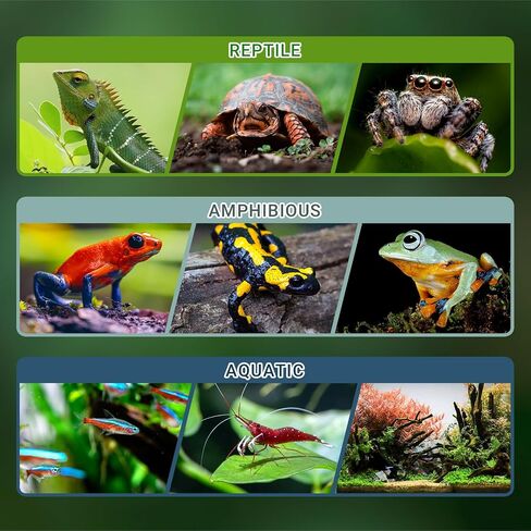 REPTI ZOO Reptile Plants, White Scindapsus Aureus Artificial Terrarium Plants, Resin Base Reptile Hide Fake Plants for Bearded Dragon Gecko Ball Python Snake Turtles Hermit Crab in Saudi Arabia