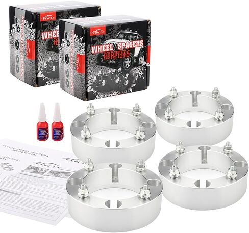 فواصل عجلات 2 بوصة 4x156 متوافقة مع 1996-2011 Polaris Sportsman 500، 1998-2009 Ranger، RZR، ديزل، Ace مع مسامير 3/8-24 in Kuwait