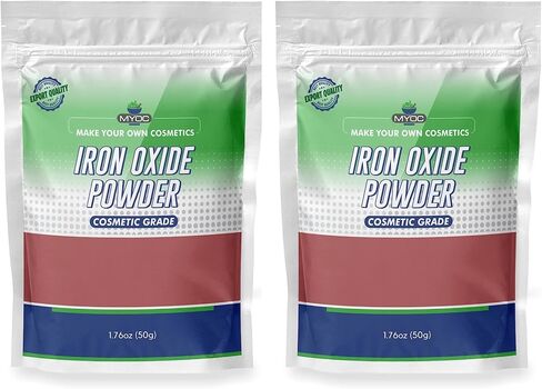MYOC Iron Oxide Powder (50 g / 1.76 oz) - Cosmetic Grade For DIY Makeup Soap Coloring & Cosmetic Formulations in Saudi Arabia