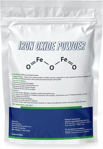 MYOC Iron Oxide Powder (50 g / 1.76 oz) - Cosmetic Grade For DIY Makeup Soap Coloring & Cosmetic Formulations in Saudi Arabia