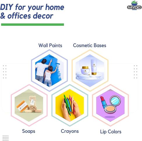 MYOC Iron Oxide Powder (50 g / 1.76 oz) - Cosmetic Grade For DIY Makeup Soap Coloring & Cosmetic Formulations in Saudi Arabia