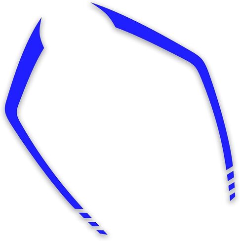 Motorcycle Decal Sticker, Fairing Decal Vinyl Sticker for Ducati Panigale V4 V4S 2020-2021(Blue) in Saudi Arabia