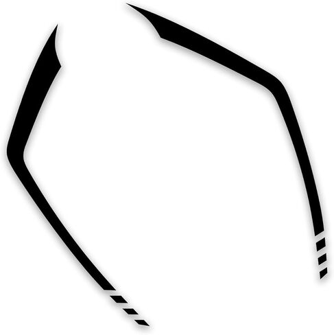 Motorcycle Decal Sticker, Fairing Decal Vinyl Sticker for Ducati Panigale V4 V4S 2020-2021(Blue) in Saudi Arabia