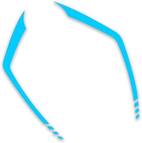 Motorcycle Decal Sticker, Fairing Decal Vinyl Sticker for Ducati Panigale V4 V4S 2020-2021(Blue) in Saudi Arabia