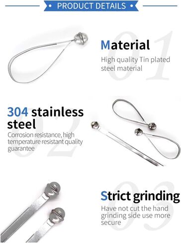 Cargo Container Seals Numbered Metal Truck Seals Security Seal Tamper Seal Shipping Seals Tamper Resistant Seals for Truck Trailer(100 PCS) in Saudi Arabia