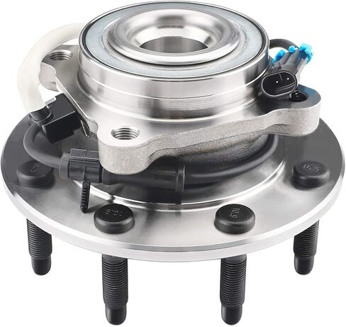 Front Wheel Bearing Hub Assembly 515058 (4WD Models ONLY) for 2002-2006 Avalanche 2500, 2001-2007 Silverado/Sierra 1500 1500HD 2500 2500HD, Suburban 2500, Yukon XL 2500 in Kuwait