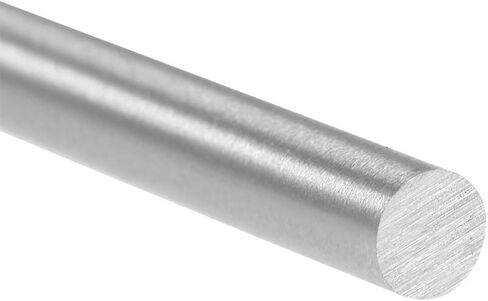 uxcell Round Steel Rod, 3.8mm HSS Lathe Bar Stock Tool 100mm Long, for Shaft Gear Drill Lathes Boring Machine Turning Miniature Axle, Cylindrical Pin DIY Craft Tool, 5pcs in Kuwait