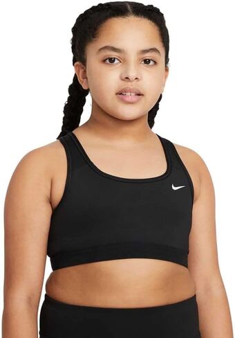 Nike Swoosh Big Kids' Girls' Sports Bra in Saudi Arabia