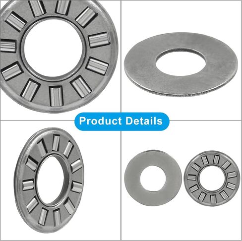 6 Sets Thrust Needle Roller Bearings with Two Washers NTA613+2TRA in Saudi Arabia