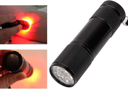 مكتشف الوريد بالضوء الأحمر للأطفال المسنين أداة عرض الأوعية الدموية محدد موقع الوريد مكتشف الوريد مصباح يدوي أحمر Wchiuoe، مكتشف الوريد للوصول إلى الوريد، مكتشف الوريد للحقن in Kuwait