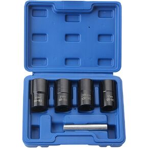 50 مم spline lug nut key set 5pcs Chrome Moly Steel Wheel Lock Remover antislip design professional profession in Kuwait