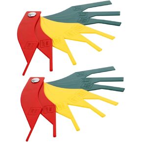 2pcs أداة قياس الصلب الدائمة لقياس عمق الفرامل الدقيق سهل الاستخدام لصيانة السيارات السريعة ومحسّنة السلامة in Kuwait