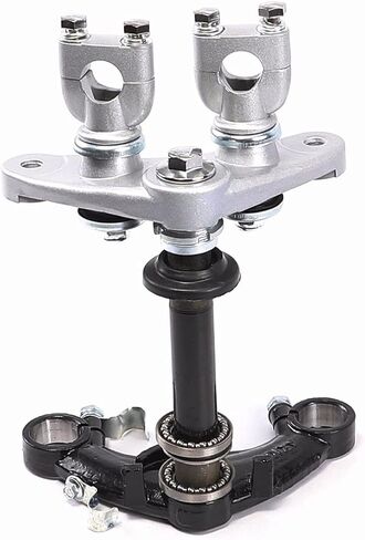 Front Forks Suspension Shocks Drum Brake with Triple Tree Handlebar Riser Clamp Set and 12mm Axle & Brake Cable for Motorcycle Dirt Pit Bikes Compatible with CRF50 XR50 CRF XR 50 in Saudi Arabia