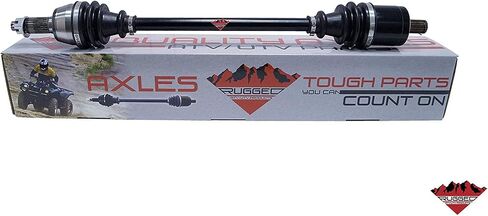 Rugged Front Left Performance Axle for (2003-08) Yamaha Grizzly 660, in CNC Precision Components, Stainless-Steel Clamps Coated for High Protection, Easy Install OEM: 5KM-2510F-11-00, 5KM-2510J-30-00 in Kuwait