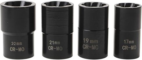 50 مم spline lug nut key set 5pcs Chrome Moly Steel Wheel Lock Remover antislip design professional profession in Kuwait