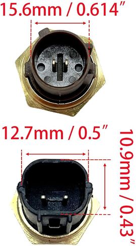 محرك تبريد درجة حرارة المبرد تبريد المروحة الحرارية مفتاح المروحة 37870-PLC-004 و 37760-P00-003 متوافق مع Integra RSX Accord CIVIC CR-V S2000 in Kuwait