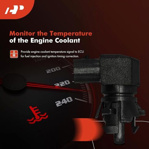 A-Premium Ambient Air Temperature Sensor Compatible with Chevy, GMC, Cadillac & Buick - Camaro, Colorado, Cruze, Equinox, Malibu, Silverado, Tahoe, Sierra, ATS, Escalade, Encore, Envision, LaCrosse in Saudi Arabia