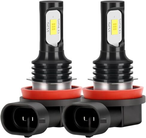 Fit for Fiat 500 500L 500x 2012 2013 2014 2015 2017 2017 2018 2019 2020 Fog Lights Lights ، 8000lm Super Bright H11 Light Light in Kuwait