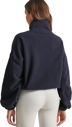 Fleece Winter Hiking Jacket for Women Cozy Fleece with Secure Side Pockets with 3F Zipper Long Sleeve in Saudi Arabia
