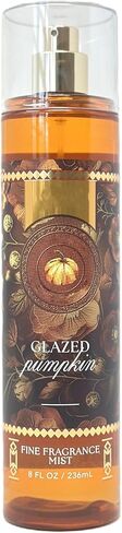 Glazed Pumpkin Fine Fragrance Mist Bath and Body 8 fl oz / 236 ml Fragrance notes: vanilla glaze, caramel woods and pumpkin cream (Pack of 1) in Saudi Arabia