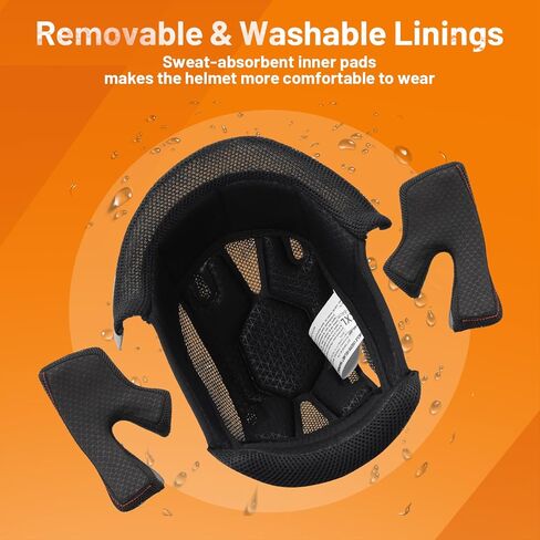 Adult Motocross Dirt Bike Helmet with Goggle, Gloves & Mask Dirt Bike ATV Helmet for Unisex-Adult Men Women Adjustable Sun Visor DOT/FMVSS-218 Off-Road Motorcycle Helmet UTV Helmet Downhill in Kuwait