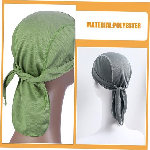 3pcs Breathable Cooling Skull Caps Sweat Wicking Beanie Cap for Cycling and Motorcycling High Elasticity Comfortable -Dry Outdoor Wraps for Men and Women in Saudi Arabia