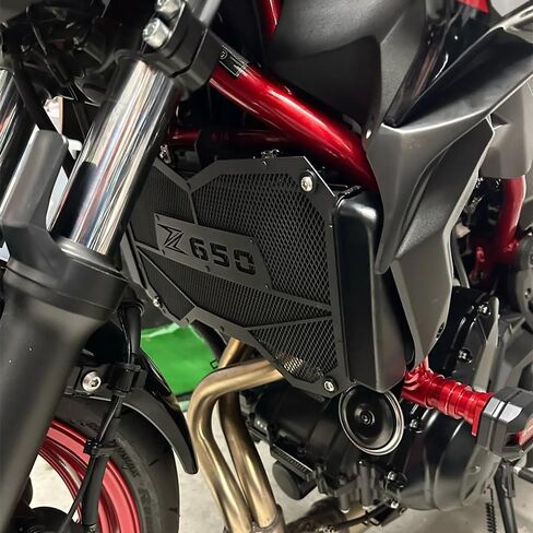 CNC الدراجات النارية المبرد غلاف Grille Grille Cover for Kawasaki Ninja 650 Z650 Z 650 2017-2023 2024 Ninja650 Guard Guard Guard (for Ninja650) in Saudi Arabia