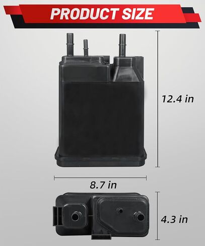 911-095 Vapor Evap Charcoal Canister Compatible with Chevrolet Silverado 1500 Chevy Express GMC Savana 3500 4500 Sierra 1500 Workhorse W42 W62 2004-2019 Evap Charcoal Canister 12569373 15137021 in Kuwait