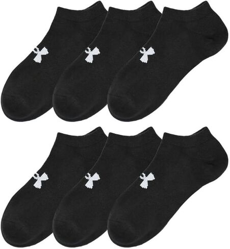 Under Armour UA Training Women's No-Show Socks, Medium Size, 6 Pairs in Saudi Arabia