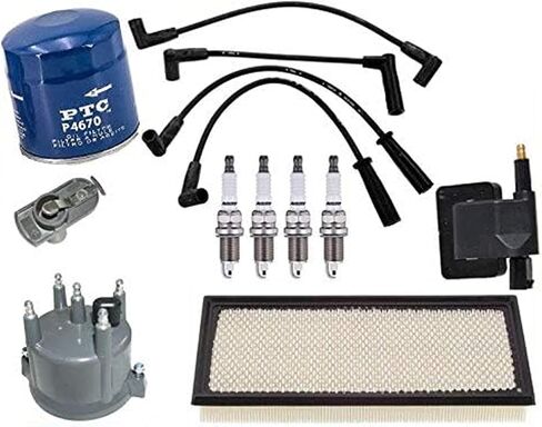 Tune Up Kit Ignition Wires Coils Spark Plugs Places Presidents for Jeep Wrangler 2.5L 1997 in Kuwait
