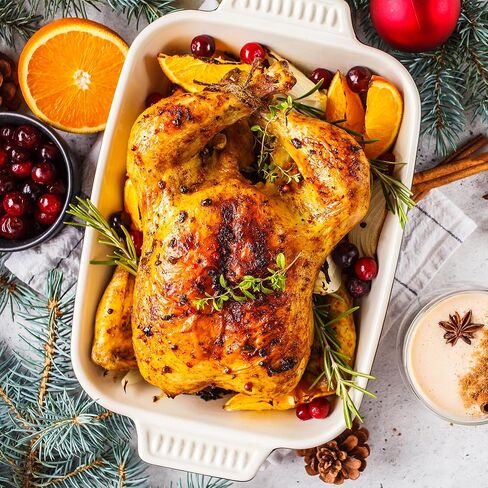 فرن شواء كهربائي سعة 14 لترًا مع وظيفة طباخ بطيء، بوفيه فرن شواء ديك رومي مع غطاء ذاتي التغطية، مقلاة قابلة للإزالة، مقابض باردة الملمس، سهل التنظيف، فضي in Kuwait