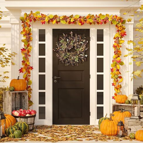 SAFAVIEH Home Collection 24-inch Decorative Artificial Pine Wreath with Pine Cones & Blueberries (Fully Assembled) in Kuwait