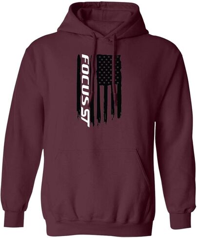 Focus ST FoST American Flag Pullover Hoodie in Saudi Arabia