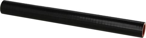 HPS HTST-087-BLK السيليكون عالية درجة الحرارة 4-ply خرطوم أنبوب مقرن مقرن ، 100 رطل واحد الضغط ، 12 "طول ، 7/8" ، الأسود in Kuwait