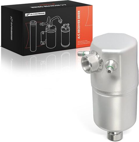 A-Premium Aluminum Air Conditioning A/C Receiver Drier Compatible with Chevrolet Malibu, Camaro, Corvette & Buick Regal, Century, Electra & GMC Caballero, Sprint & Oldsmobile 98 & Cadillac DeVille in Saudi Arabia