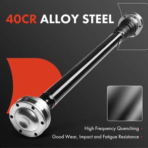 A-Premium Front Complete Drive Shaft Prop Shaft Driveshaft Assembly Compatible with Jeep Grand Cherokee 1999 2000 2001, AWD 4WD Automatic Transmission, Replace# 52099497AD, 52099497AC in Saudi Arabia