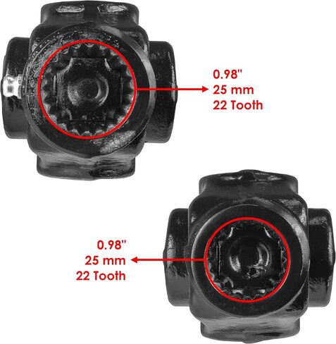 Caltric Front Propeller Drive Shaft Prop Compatible with Polaris RZR 800 EFI 2008 2009 2010 1332651 1332439 in Saudi Arabia