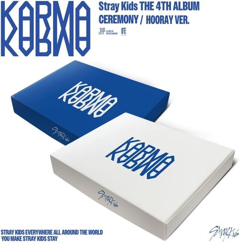 Stray Kids 4th Full Album [KARMA] Photobook Version P.O.B (2 SET) in Saudi Arabia